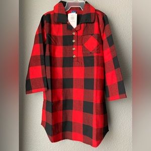 Old Navy NWT Girls Plaid Gown